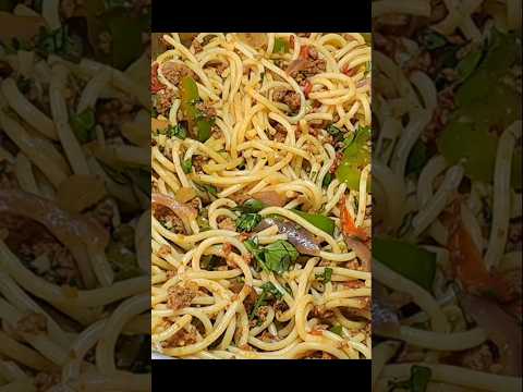 Espaguetis con carne