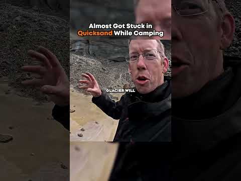 Quick sand is so dangerous 😳 Outdoorboys on yt  #camping #fyp #adventure