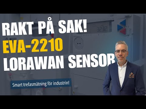 Smart strömmätning för industrin -3-fasmätning på sekunden med EVA-2210 från Advantech