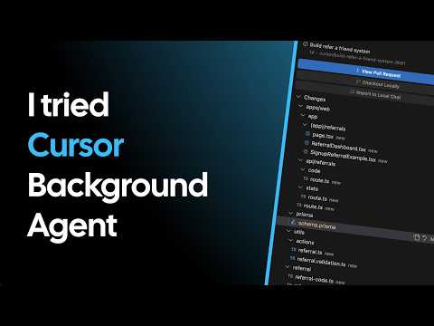How good is Cursor Background Agent? An honest review