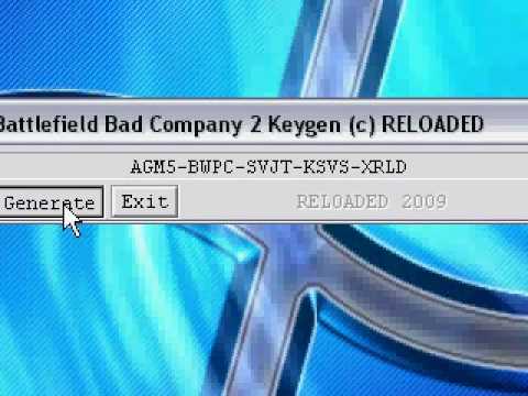 battlefield bad company 2 serial number