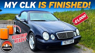 I’VE MASSIVELY OVERSPENT Fixing My £1,000 Mercedes CLK!