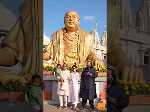 Mukesh, Anant & Radhika Ambani at Neasden Temple 🙏❤️ A Moment of Faith & Gratitude