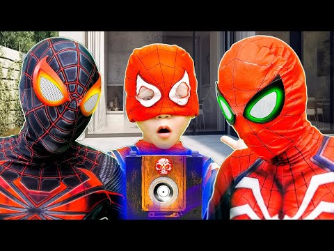 PRO 4 SPIDER-MAN Team || Rescue Spider-Girl From JOKER ?? ( Nerf War Movie ) By FLife vs