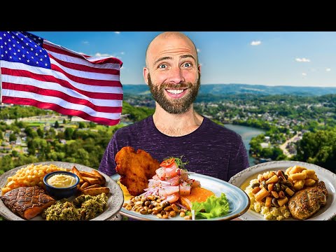 100 Hours in Appalachia!! Virginian Caribbean Food and North Carolina BBQ!!