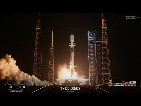 Blastoff! SpaceX launches Thuraya 4 spacecraft in first mission of 2025, nails landing