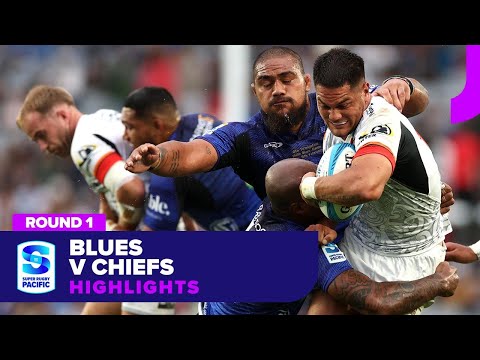 Blues v Chiefs Highlights | Round 1 | Super Rugby Pacific 2025