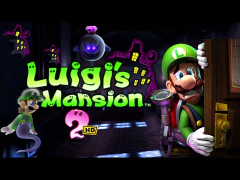 Luigi's Mansion 2 HD - Full Game Walthrough 100% (Switch)