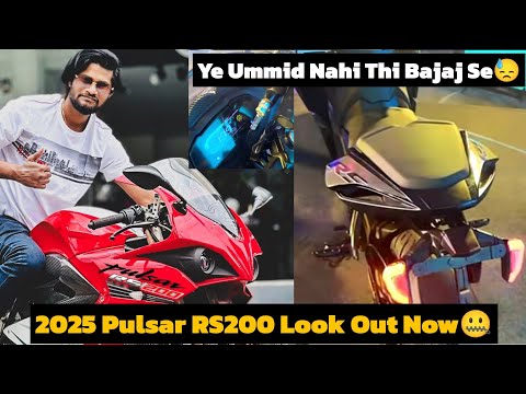 2025 Pulsar RS200 Out Now🤐Is Baar Bajaj Ne Hadd Hi kar Di😡