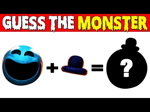 Guess The Poppy Playtime Chapter 4 Monsters By EMOJI QUIZ! | Yarnaby🦁, Doey, Catnap