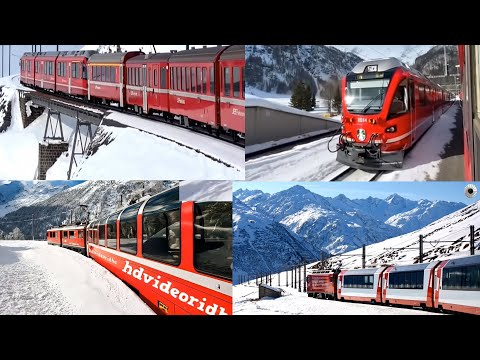 watch the World's Most Beautiful Snow Train HD video