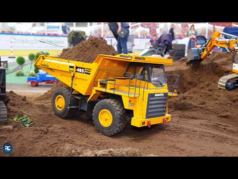 UNLEASHING POWER: RC TRUCKS, RC TRACTOR AND RC EXCAVATORS DOMINATE THE MODELL TRUCK NORD 2025!