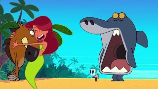 ZIG e SHARKO 🌴 Herói da Praia | Zig e Sharko Brasil | Desenho Animado em português