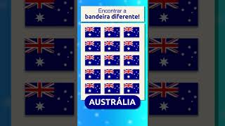 Qual é a bandeira diferente? 🕵🏻‍♂️ Austrália 🇦🇺