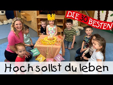 👩🏼 Hoch sollst du leben - Singen, Tanzen und Bewegen || Kinderlieder