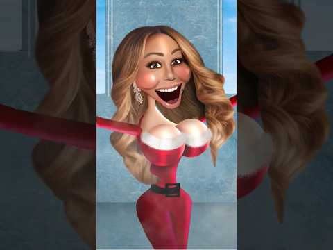 Its time 2023 (animated) @MariahCarey parody 🤪❤️ #christmas #2023 #santaclaus #humor