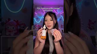 POV: Giving You a face massage with gua sha #asmr #shorts