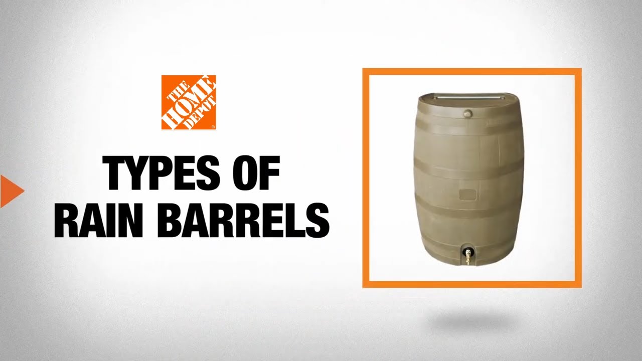 Types of Rain Barrels