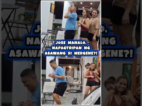 Jose Manalo, napagkaisahan ng asawa nyang si Mergene 😂 #funny #prank #fun