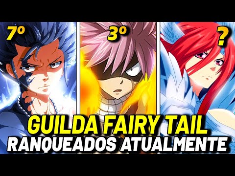 OS 10 MAGOS MAIS FORTES DA GUILDA FAIRY TAIL RANQUEADOS (Fairy Tail: 100 Years Quest)