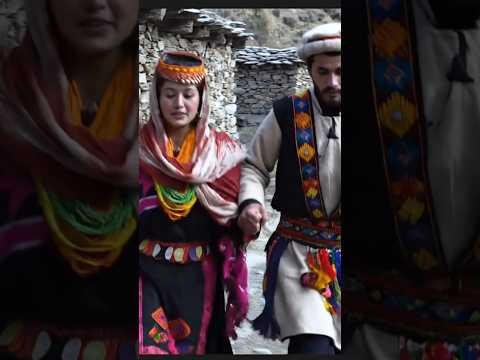 "In Kailash, girls elope to get married |#kalashpeople #kalashvalley #viralvideo #vralshorts