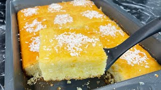 LA BASBOUSSA, GRAND CLASSIQUE DE LA PÂTISSERIE ORIENTALE 🤤