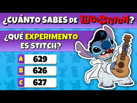 ¿Cuánto Sabes de 'LILO & STITCH'? | Quiz Disney | Trivia