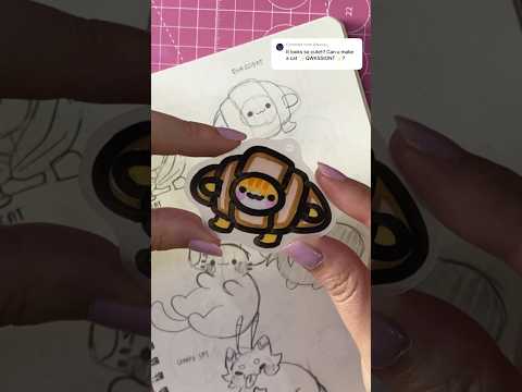 🥐🐱 #art #shrinkplastic #shrinkydink #kawaii #shrinkydinks #diy #diycraft #cute #handmade #drawing