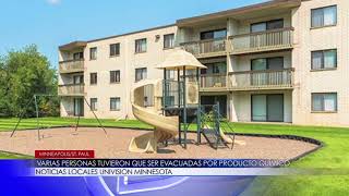 VARIAS PERSONAS TUVIERON QUE SER EVACUADAS POR PRODUCTO QUÍMICO