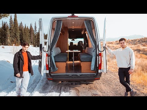 Traveling Cross Country Living In Our Tiny Home Van