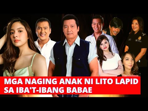 MGA ANAK NI “PINUNO” "SUPREMO" LITO LAPID SA IBA’T-IBANG BABAE