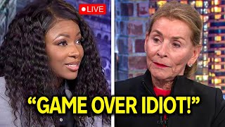 Judge Judy SCREAMS at Jasmine Crockett on Live TV — Jasmine's Cold Response Went Viral