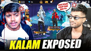 Kalam expose kaal Yt hacker🤬 || who is best player 😠|| girls try to empress me ?❤️