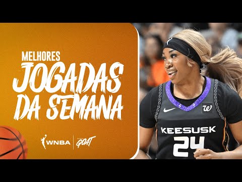 TOP WNBA: ANEESHA MORROW GARANTE VITÓRIA DO CONNECTICUT SUN! | MELHORES JOGADAS DA SEMANA!
