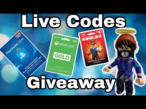 Free xbox live codes giveaway