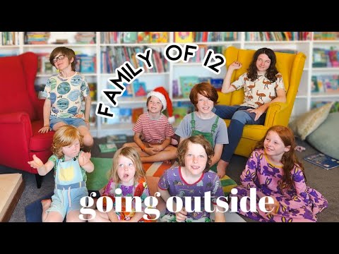 FINALLY LEAVING THE HOUSE! | Family of 12 w/ Twins + Triplets