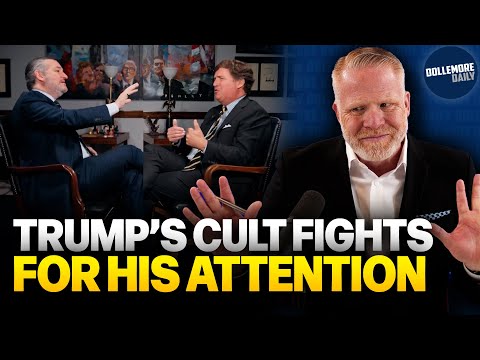 Tucker Carlson Exposes Ted Cruz in EPIC BATTLE OF TRUMP ASS-KISSERS!!