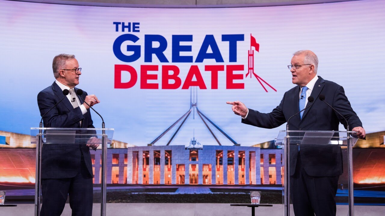 Albanese and Morrison took ‘several potshots’ at each other during yesterday’s debate