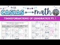 Transforming Quadratic Functions with Desmos