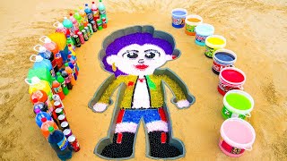 How to make Rumi from KPop Demon Hunters, Orbeez, Coca Cola, Fanta, Mtn Dew, Soda and Mentos