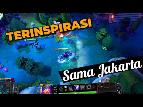 Ternyata MAP BANJIR INI INSPIRASINYA Jakarta, Dan DIBANTING ROSHAN | Mencoba Patch 7.38 Dota 2