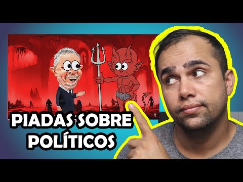 PIADAS ANIMADAS SOBRE POLÍTICOS PARTE 4 - HUMORISTA THIAGO DIAS