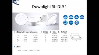SL LED Commercial Lighting - ไฟแอลอีดีเพื่อการออกแบบ