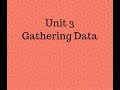 Experimental Design and Sampling Methods