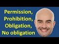 Understanding Modal Verbs and Obligations