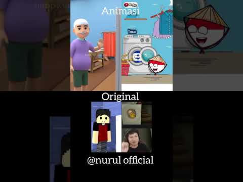 animasi vs original - tentang saja teman teman 🤣 #memes