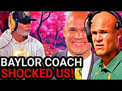 🚨 BAYLOR COACH Refuses To Say This About Deion Sanders And Colorado Football...AND GUESS WHO'S MAD?👀