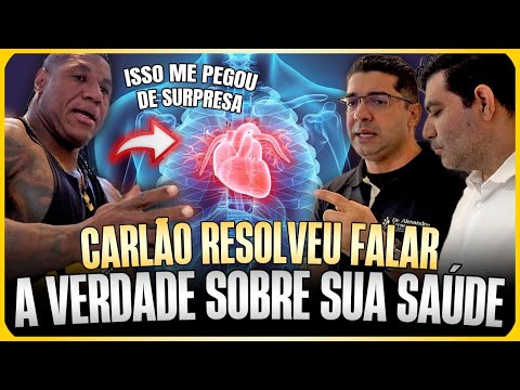 CARLÃO MANDOU A REAL SOBRE A SUA SAÚDE