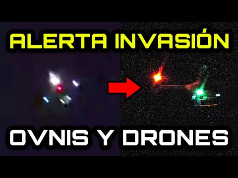 ALERTA por INVASIÓN de OVNIS y DRONES en Estados Unidos