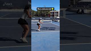 What a defensive lob! #tennis